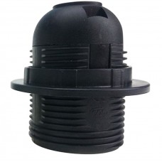 Патрон люстровый пластиковый Black с юкой